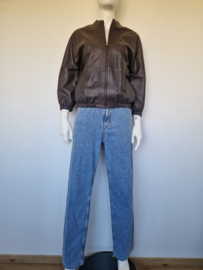 Joline Jolink high waist jeans. Maat S. Blauw.