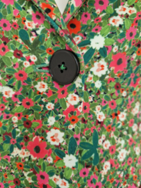 Marc Cain Blazer met bloemendessin – maat N2