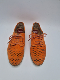 Rollie Australia Derby Punch veterschoenen. Maat 39, Oranje