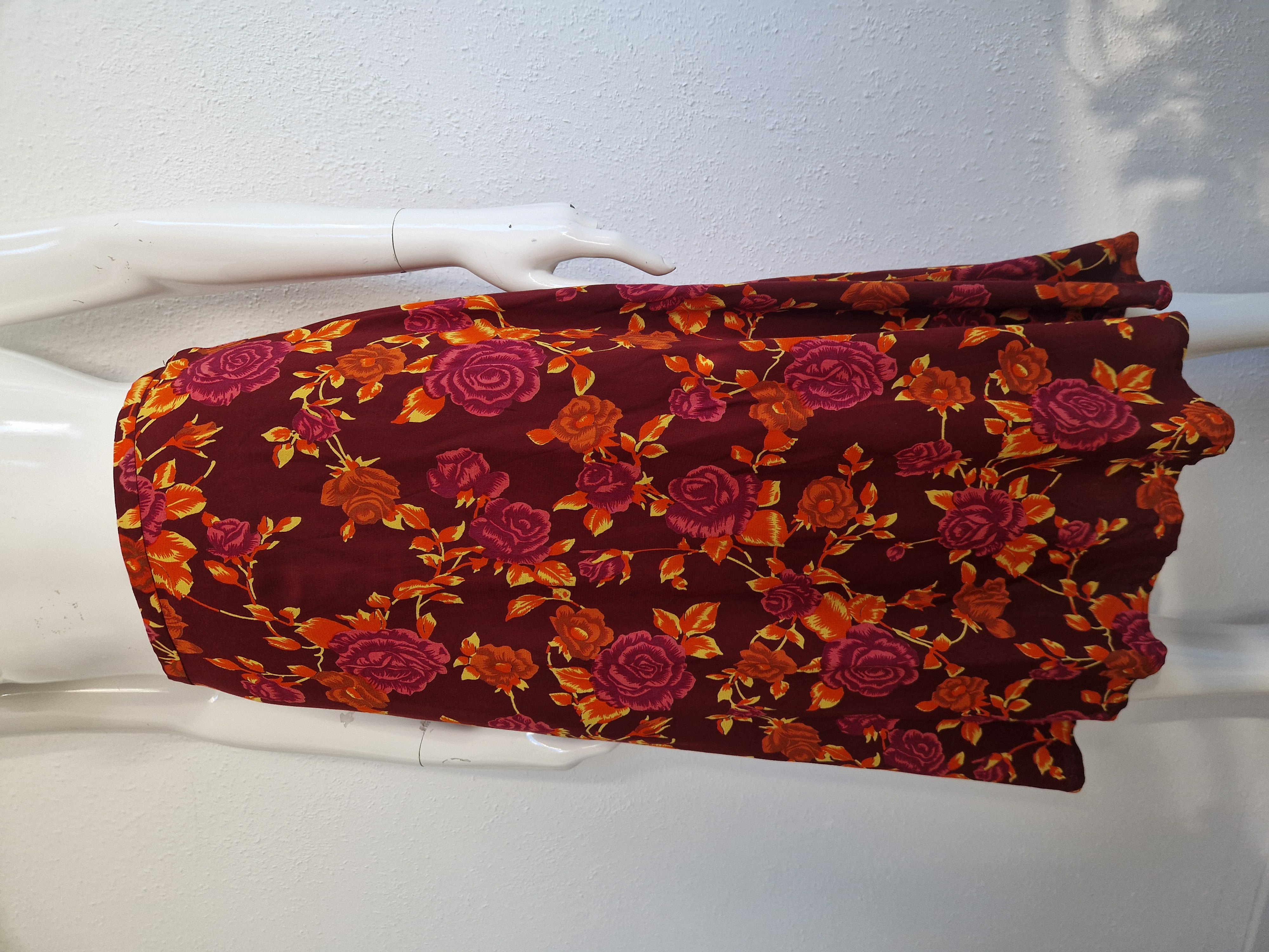 King Louie midi rok. Maat 40, Bloemenprint.