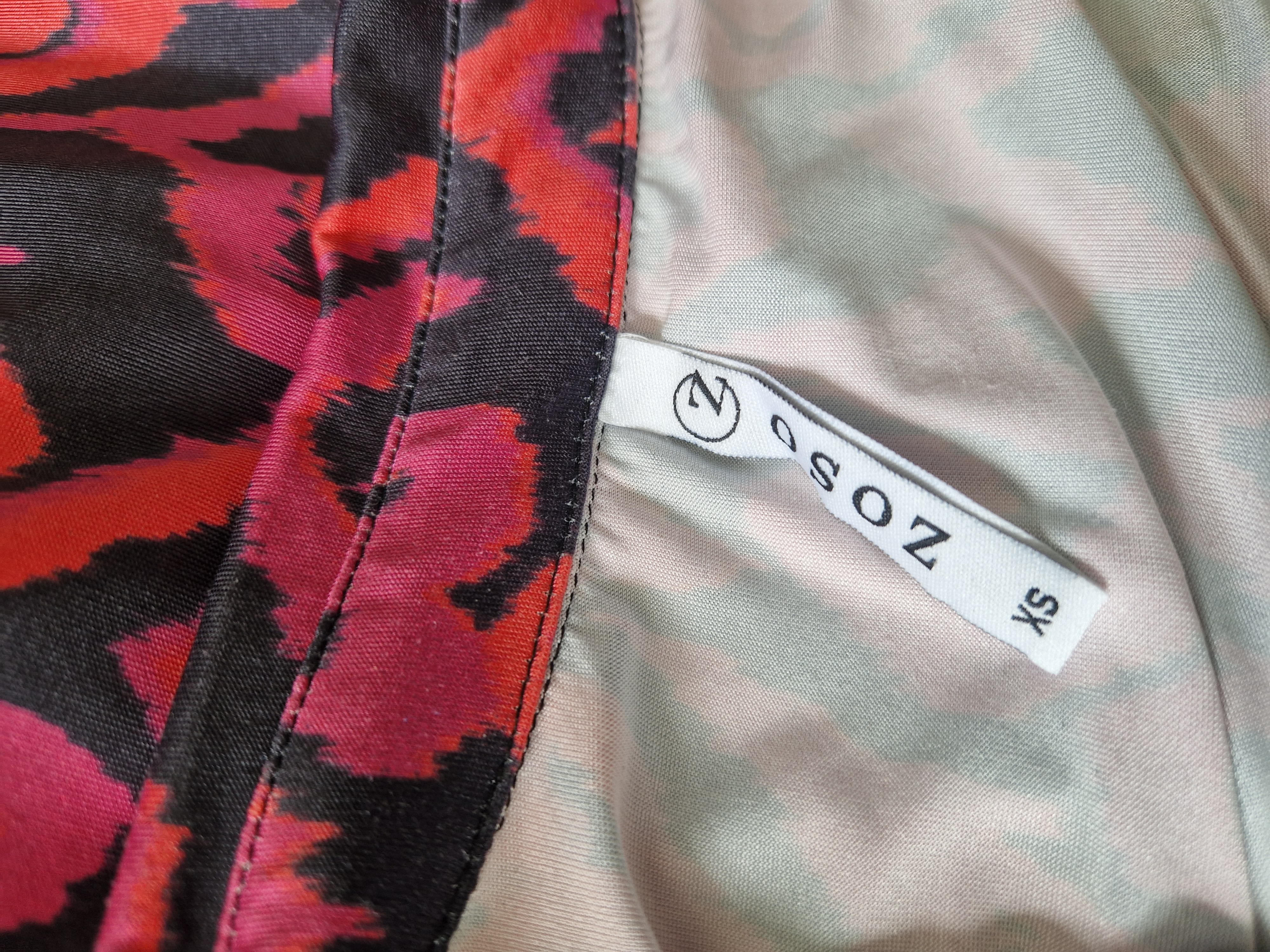 Zoso blouse Patty. Maat XS. Roze/print.