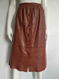 Summum Woman rok. Maat S. Bruin/lamsleer.