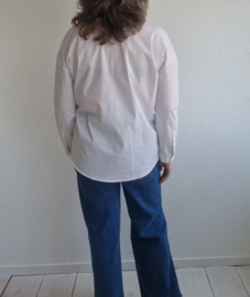 MSCH Copenhagen blouse. Maat M/L. Wit.