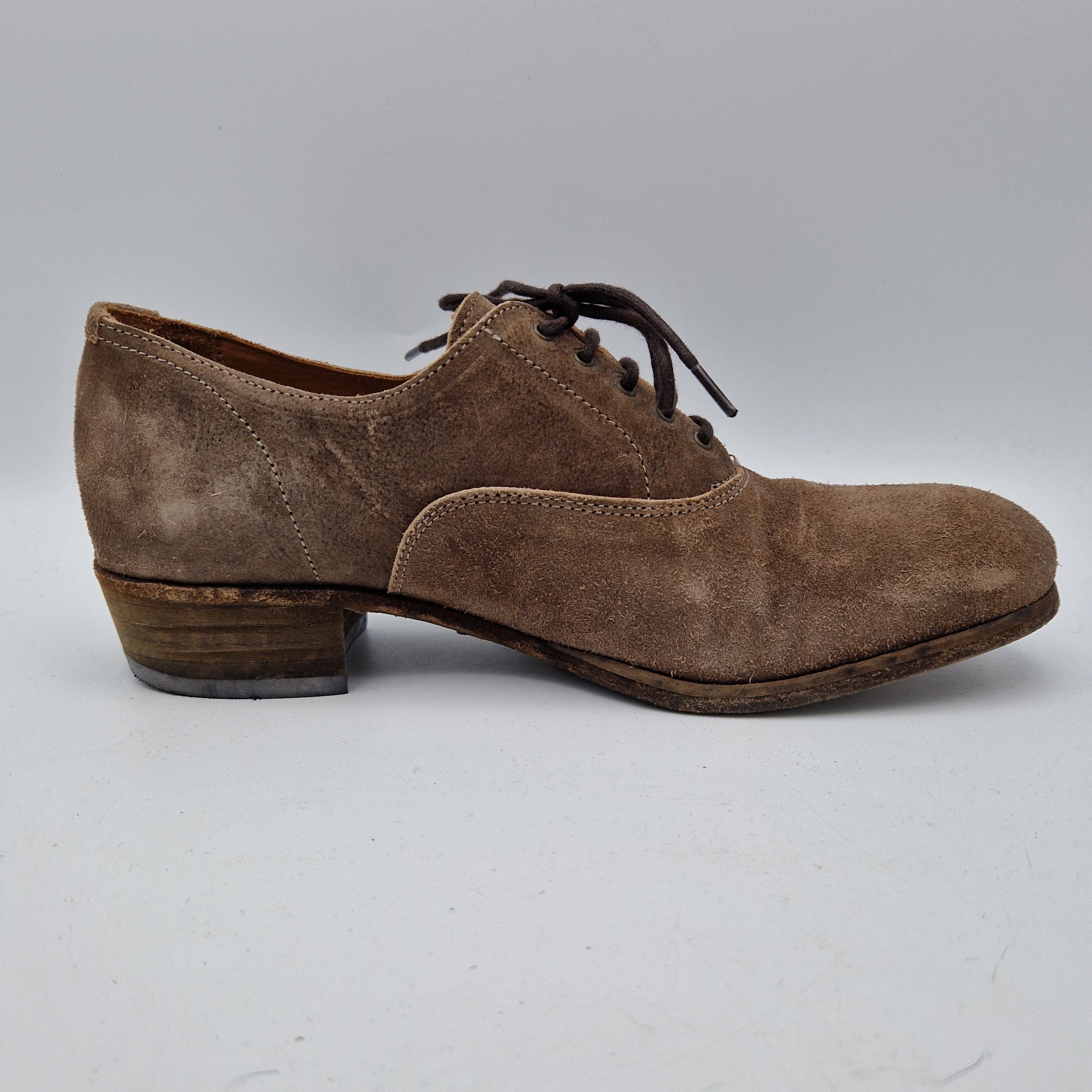 Atelier do Sapato veterschoenen. Maat 40, Bruin/suède.