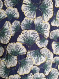 Sissy Boy top. Maat S. Blauw/print.