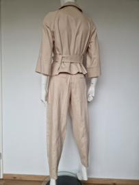 Rianni set (blazer + pantalon). Maat 38/40. Beige