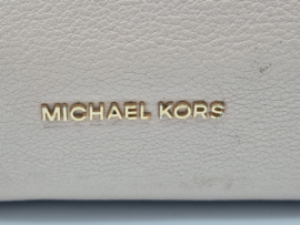 Michael Kors handtas. Nude/leer.