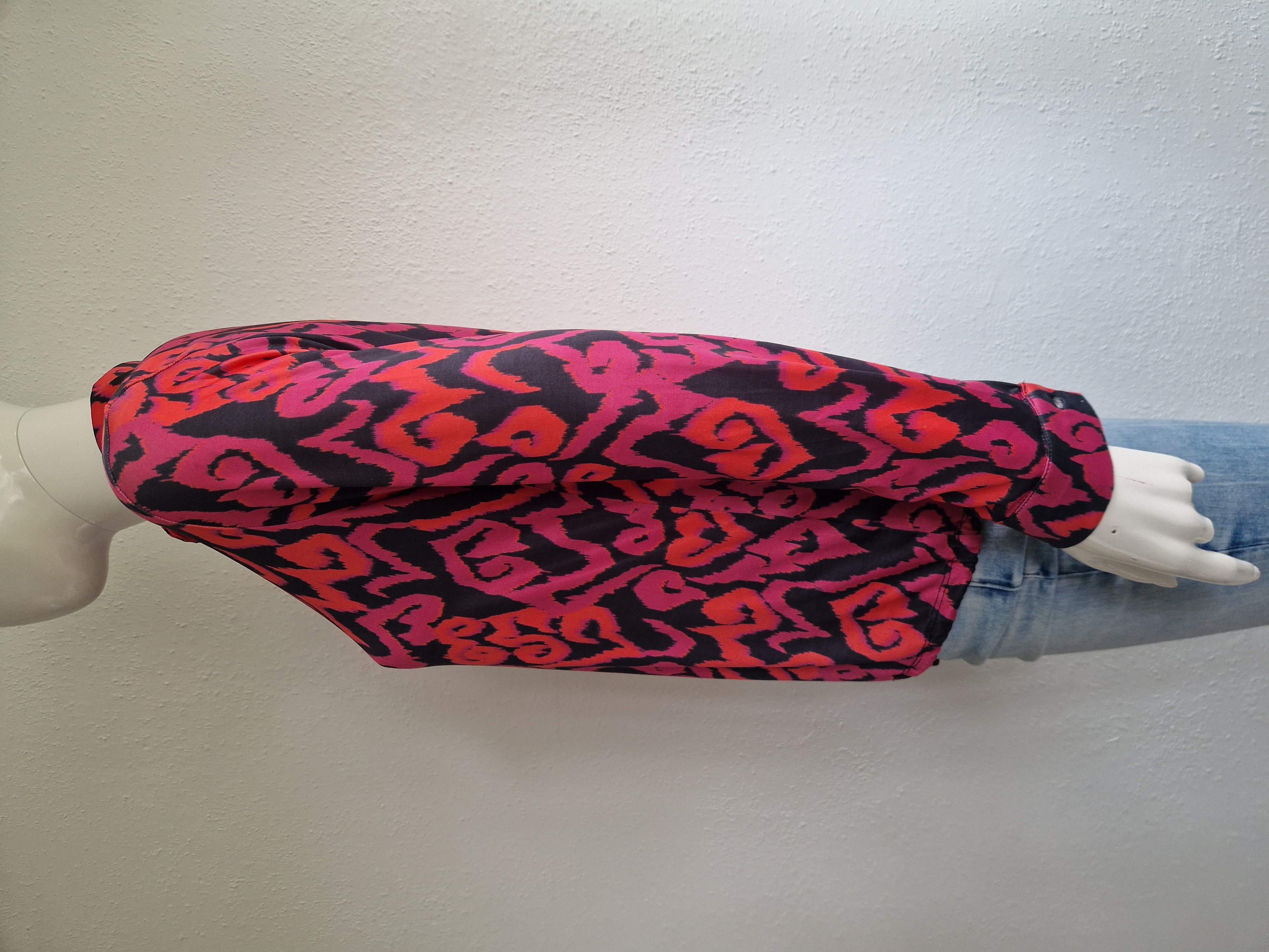 Zoso blouse Patty. Maat XS. Roze/print.