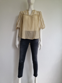 Aaiko blouse Elia. Maat S. Dusty Sun.