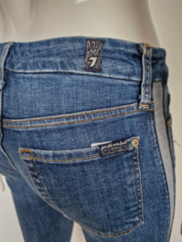 7 For all Mankind skinny jeans. Mt. 26, Blauw.