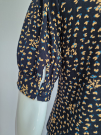 Leon & Harper blouse. Maat 36, Zwart/print.