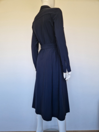 Studio Anneloes doorknoopjurk. Maat S. Nachtblauw.