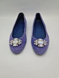 Primafila ballerina's. Maat 41. Lavendel/suède