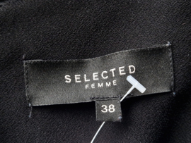 Selected Femme jurk. Maat 38, Zwart.