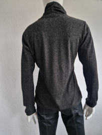 Beate Heymann top met col. Maat 38, Zilver.