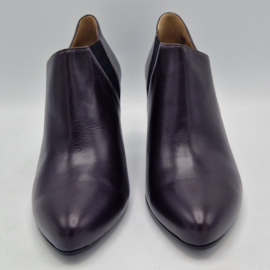 Roberto del Carlo enkellaarsjes. Maat 37,5, Aubergine/leer.