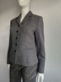 Pulls blazer. Maat 38/40, Grijs/visgraat/wol.