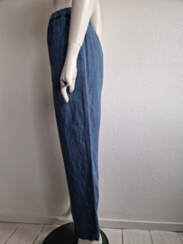 Trix en Rees pantalon Ulla. Maat M. Jeansblauw.