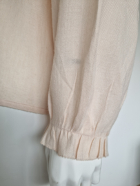 Louizon blouse. Maat 3. Poederroze
