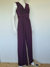 Phase Eight jumpsuit. Mt. 14, Aubergine.