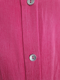 Créton blouse Cremmie. Maat XL. Framboos.