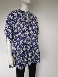 Arket tuniek. Mt. 38, Blauw/ bloemenprint