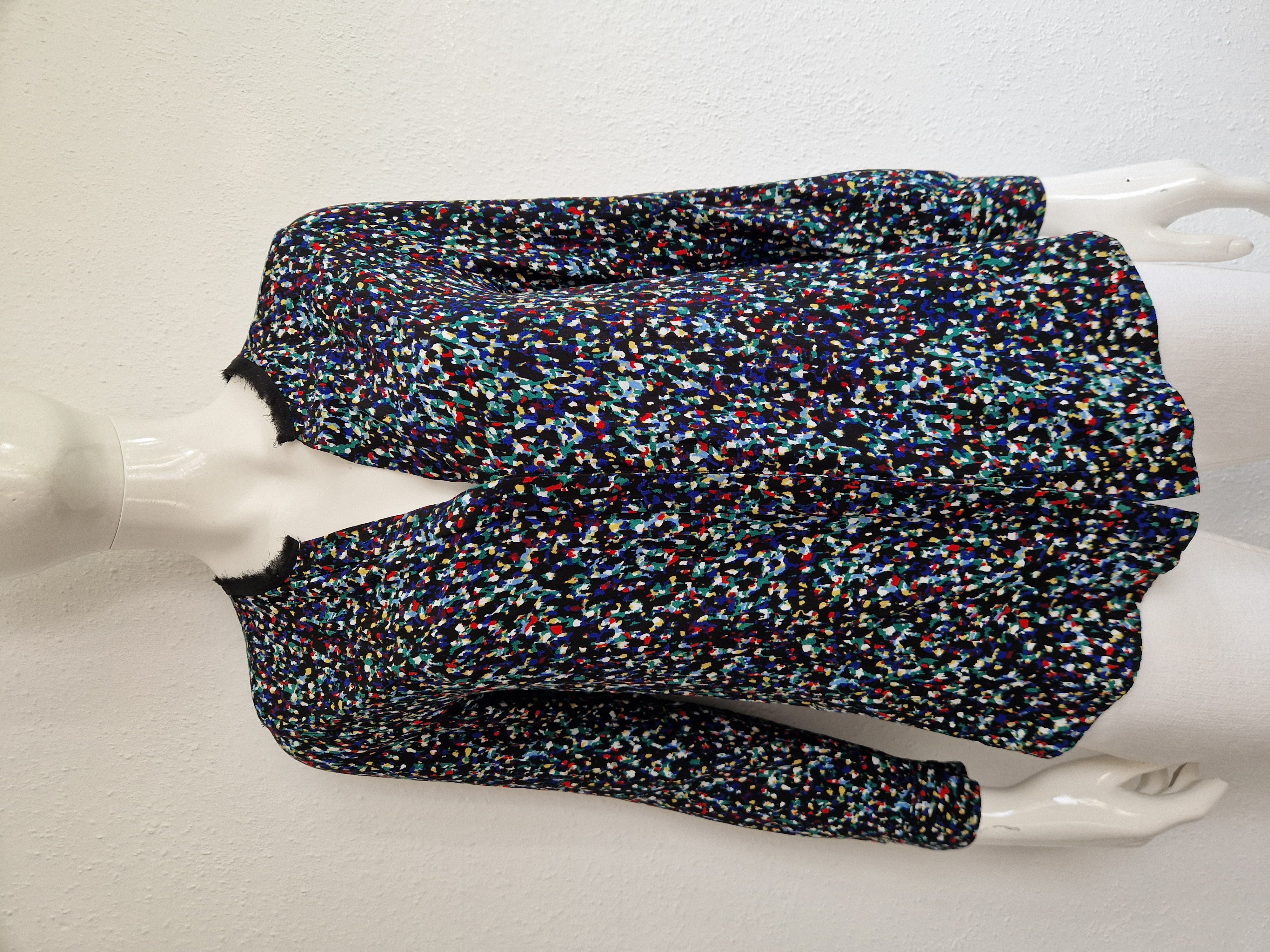 Sandro blouse. Maat 2. Confettiprint