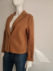 Xandres blazer Borris. Maat 40, Camel.