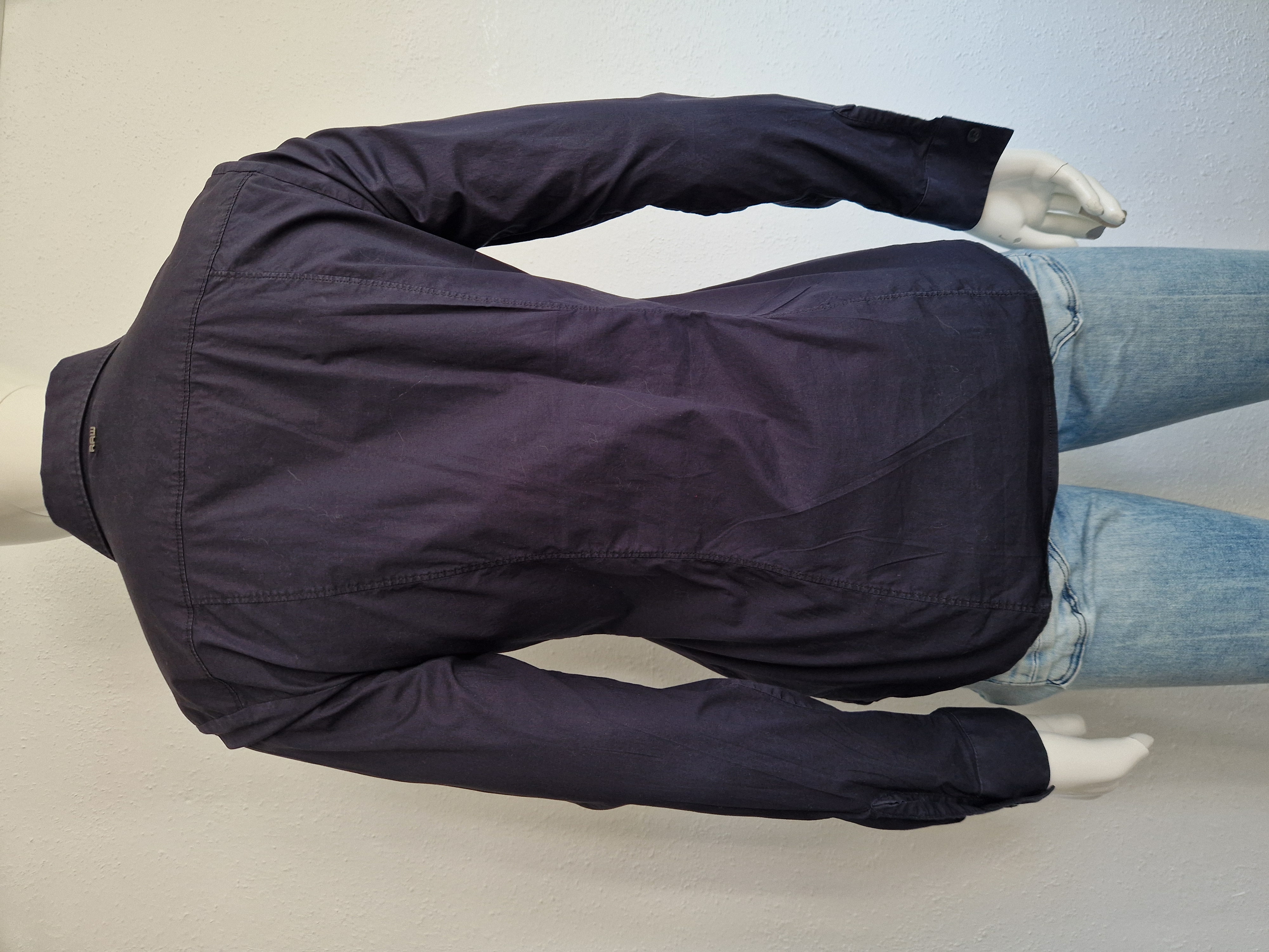 G-Star Raw blouse. Maat M. Donkerblauw.