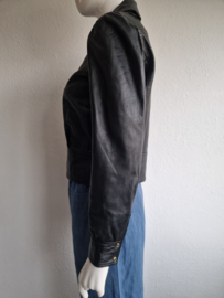 Ibana jasje Jezebell. Maat 38, Zwart/leer.