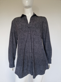 Expresso blouse. Maat 46, Grijs/travelstof