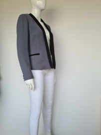 Maison Scotch blazer. Mt. 3. Grijs/zwart.