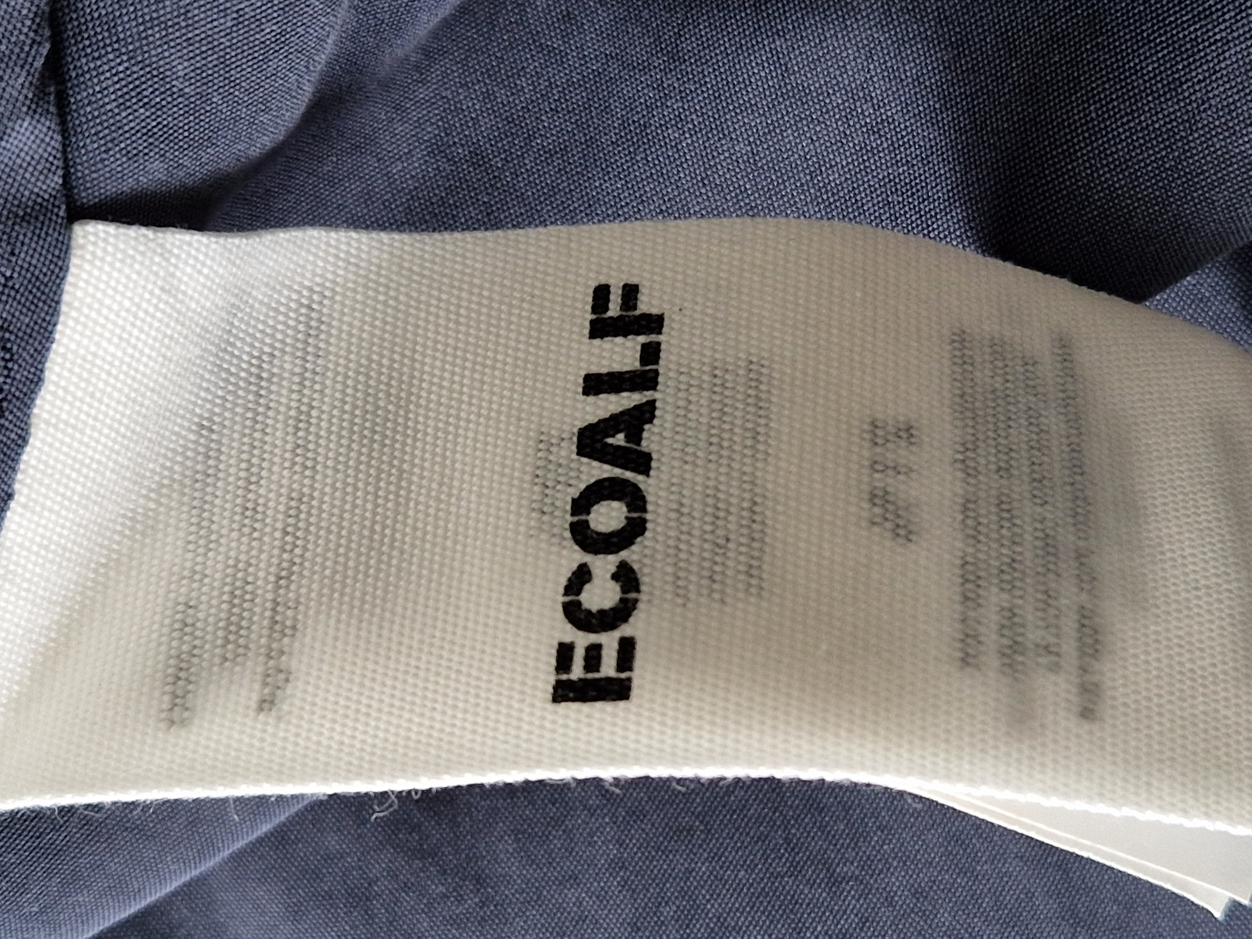 Ecoalf cargo rok. Maat L. Donkergrijs.