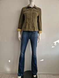 Riani jasje. Maat 38/40, Khaki/corduroy