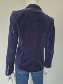 Monoprix Femme blazer. Maat 38. Blauw/fluweel.