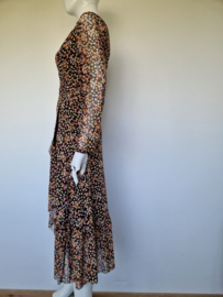 Fabienne Chapot overslagjurk. Maat S. Bloemenprint