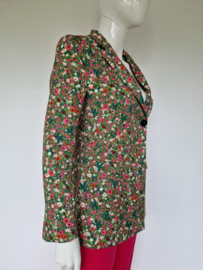 Marc Cain Blazer met bloemendessin – maat N2