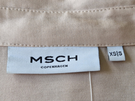 Msch Copenhagen blouse. Maat XS/S. Beige.