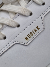 Nubikk sneakers. Maat 41, Wit/leer.