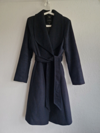 Mercer & Madison mantel | Maat L | Donkerblauw |
