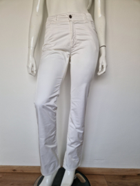 AirLine Bi-Elastic Jeans. Maat 33. Wit.