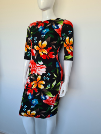 Vintage Chic jurk. Mt. XL. Bloemenprint.