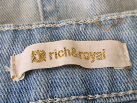 Rich & Royal denim rok. Maat 36. Blauw.