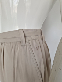 Vanilia Wide Leg Pant – Kit. Maat 40, Licht beige.