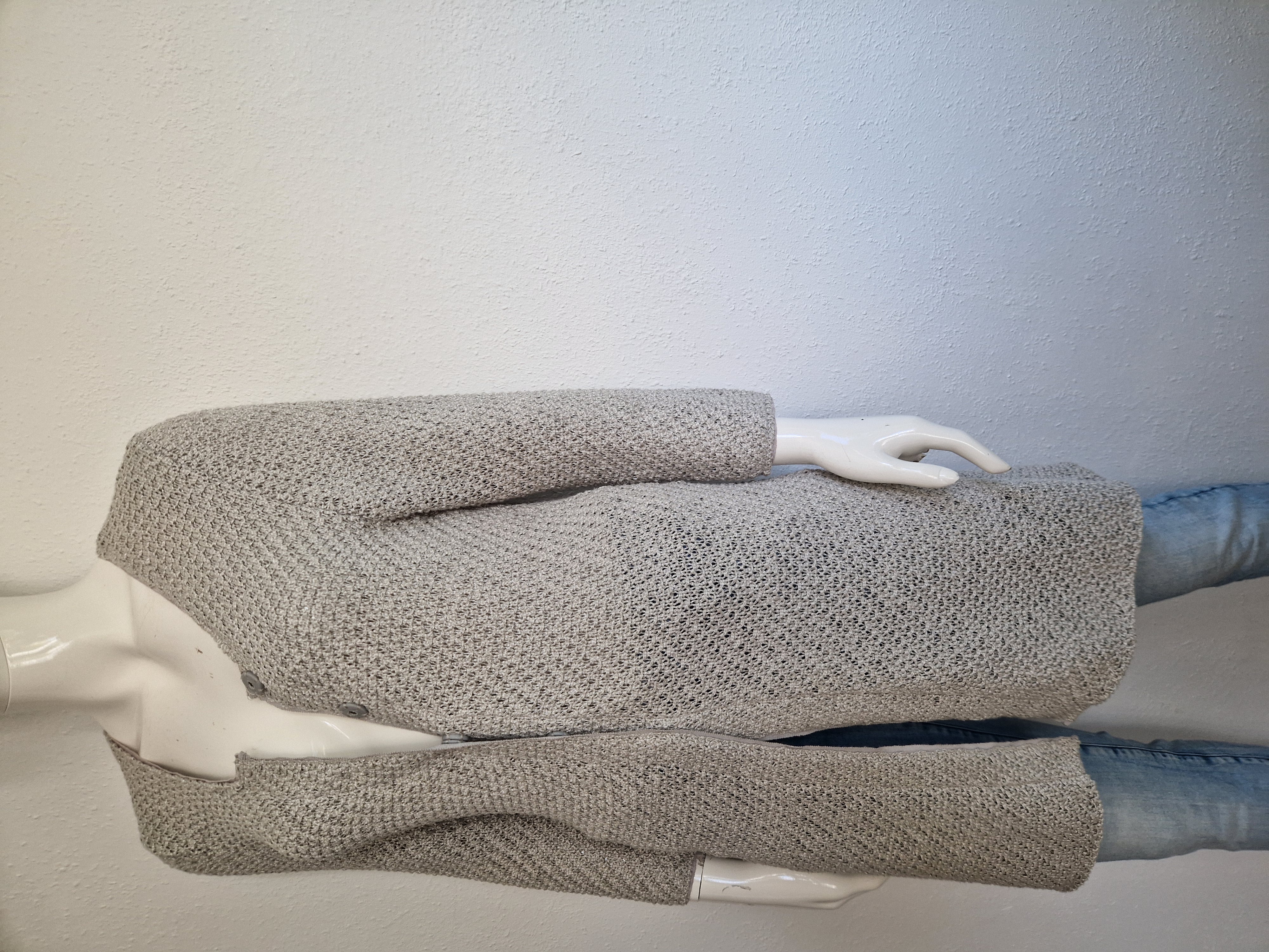 Purdey vest. Maat 40. Grijs/zilver.
