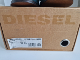 Diesel Amazzone II leren laarzen | Maat 39 | Silver Blue