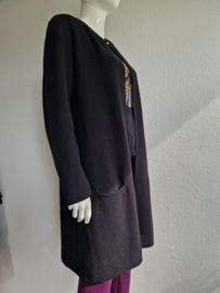 Sibin Linnebjerg vest. Maat L. Zwart/merinowol.