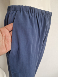 Forte_Forte Italy pantalon. Maat 38,Blauw.