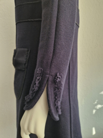 Shirt Passion vest. Mt. 38, Donkerblauw.
