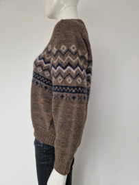 Soeur Wilhem trui. Maat 38, Grijs/wol.